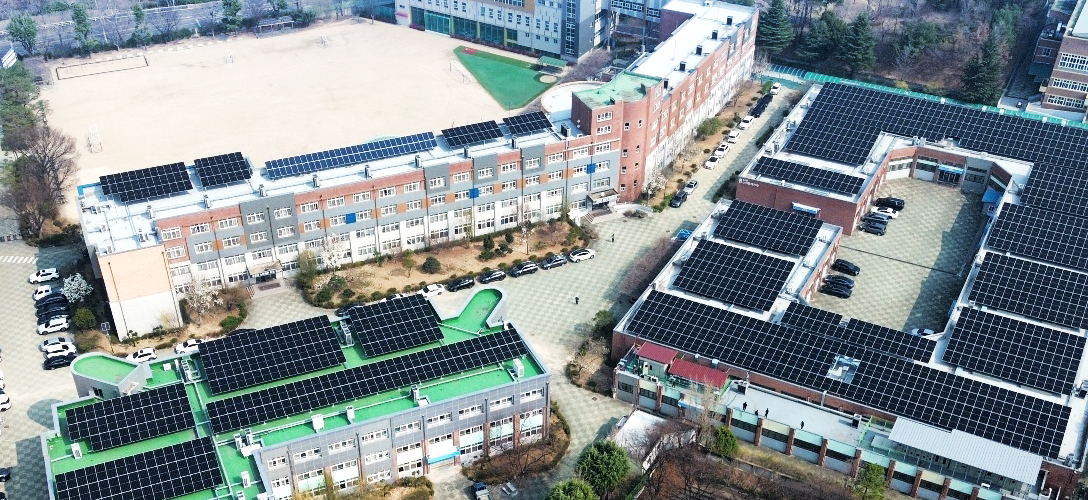 대구하이텍고등학교 전경사진